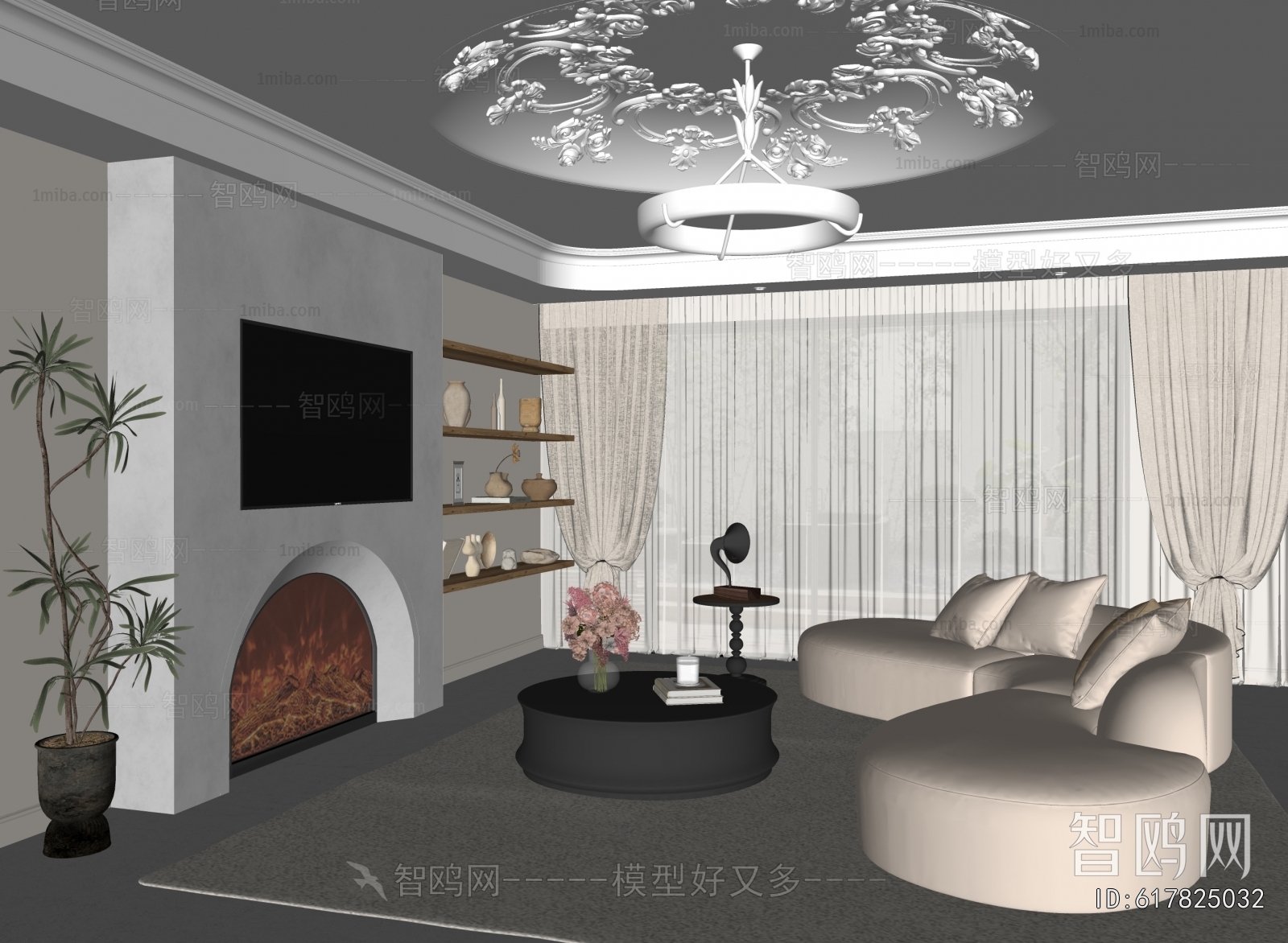 French Style A Living Room