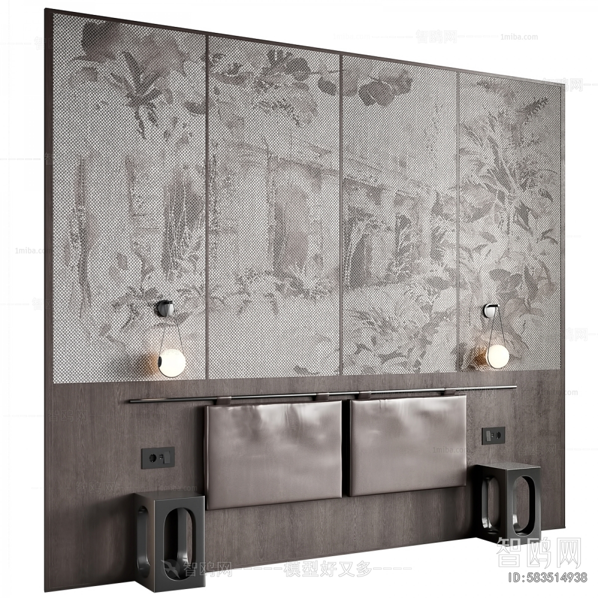 French Style TV Wall