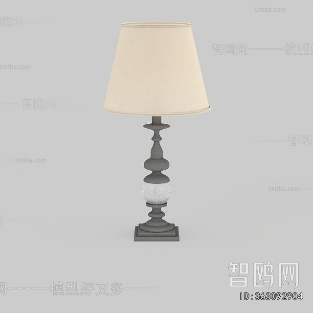Simple European Style Table Lamp