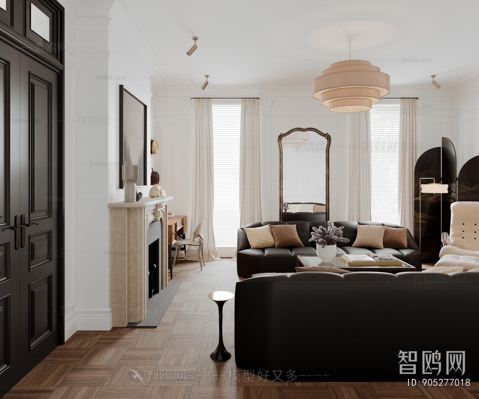 French Style A Living Room