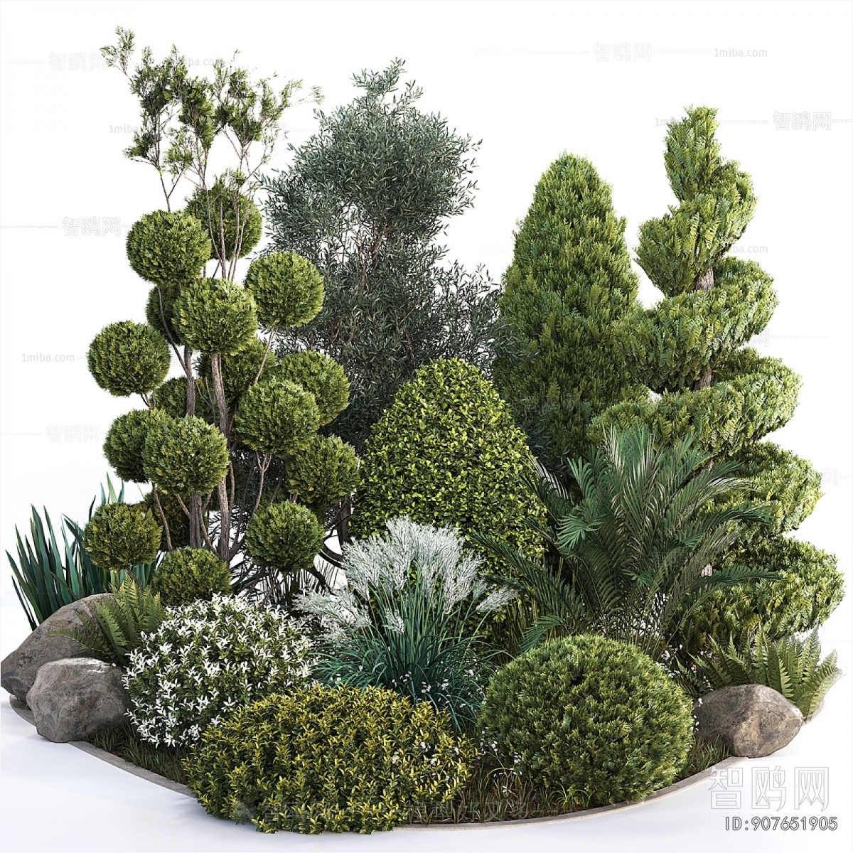 Modern Shrubbery
