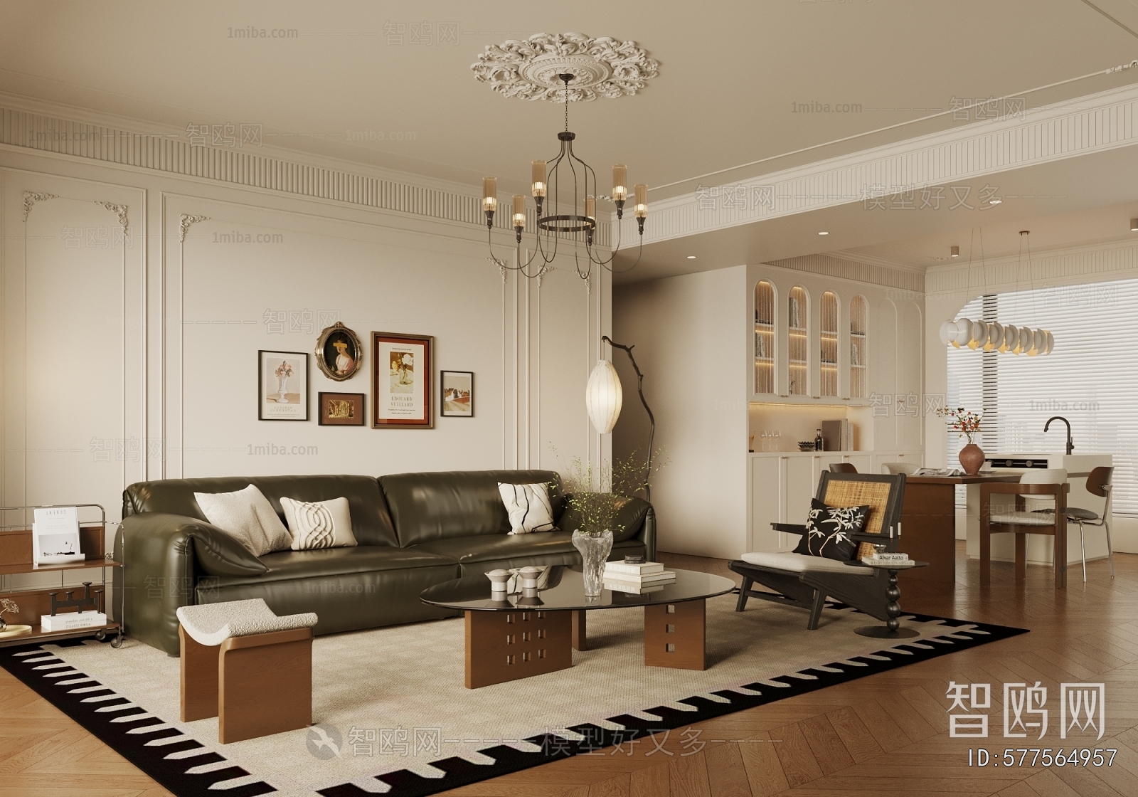 French Style A Living Room