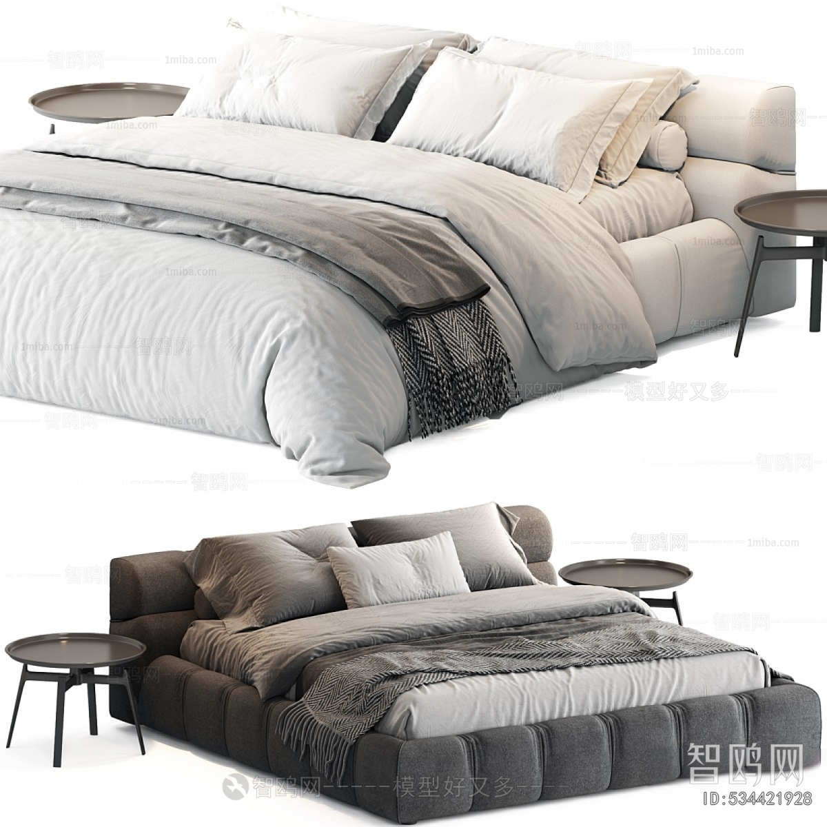 Modern Double Bed