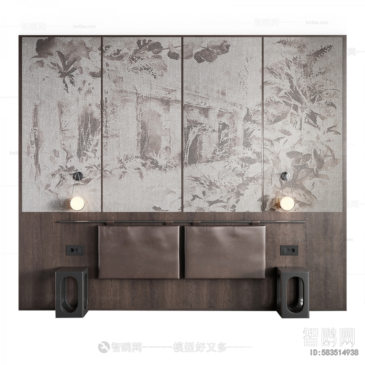 French Style TV Wall