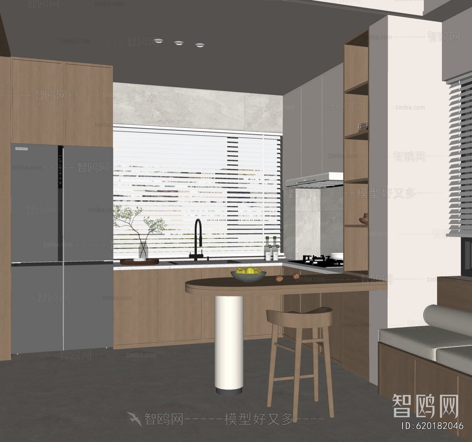 Modern Open Kitchen