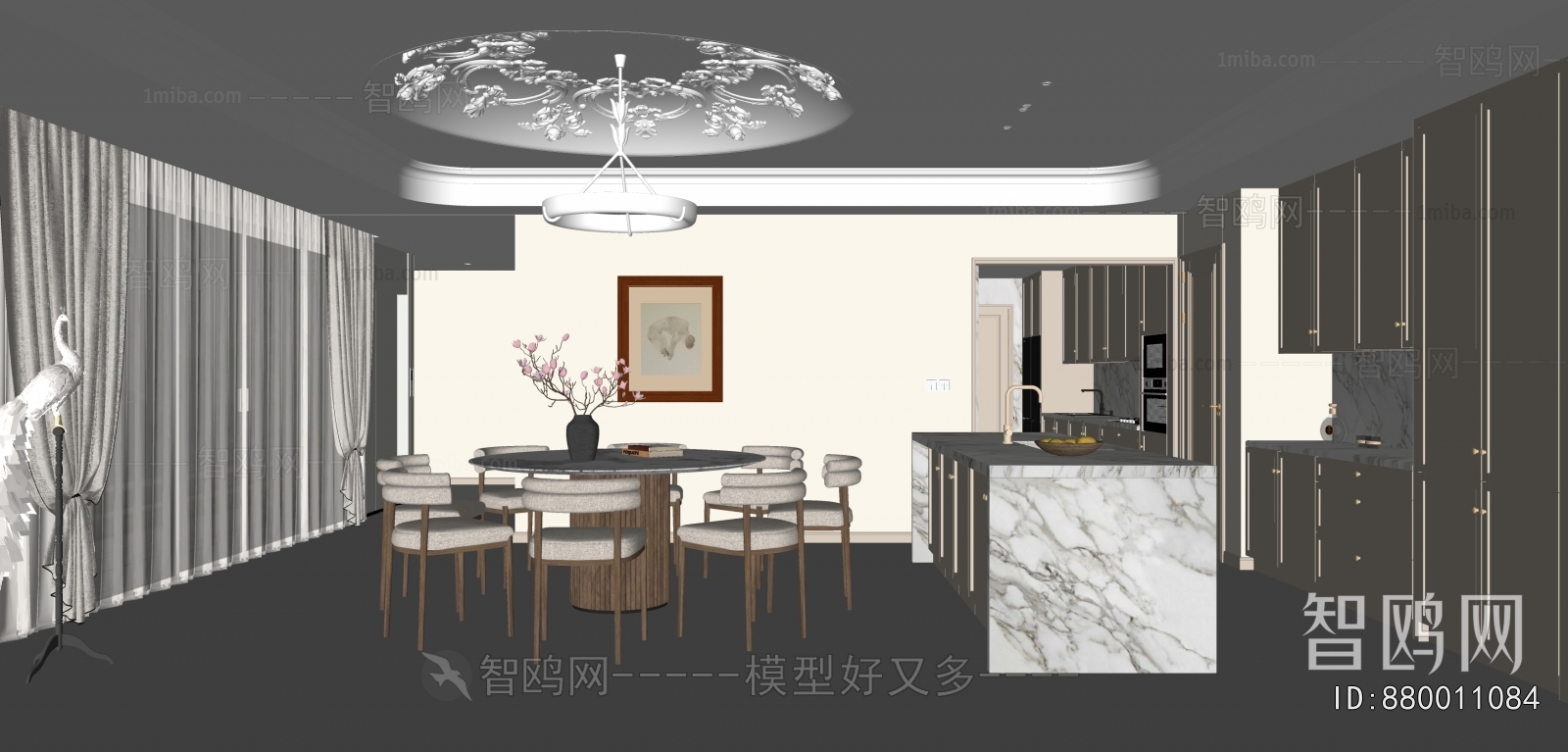 French Style Dining Room