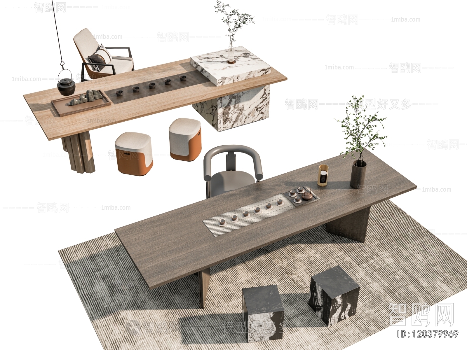 New Chinese Style Tea Tables And Chairs