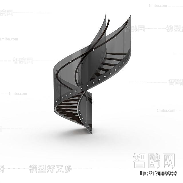 Modern Rotating Staircase