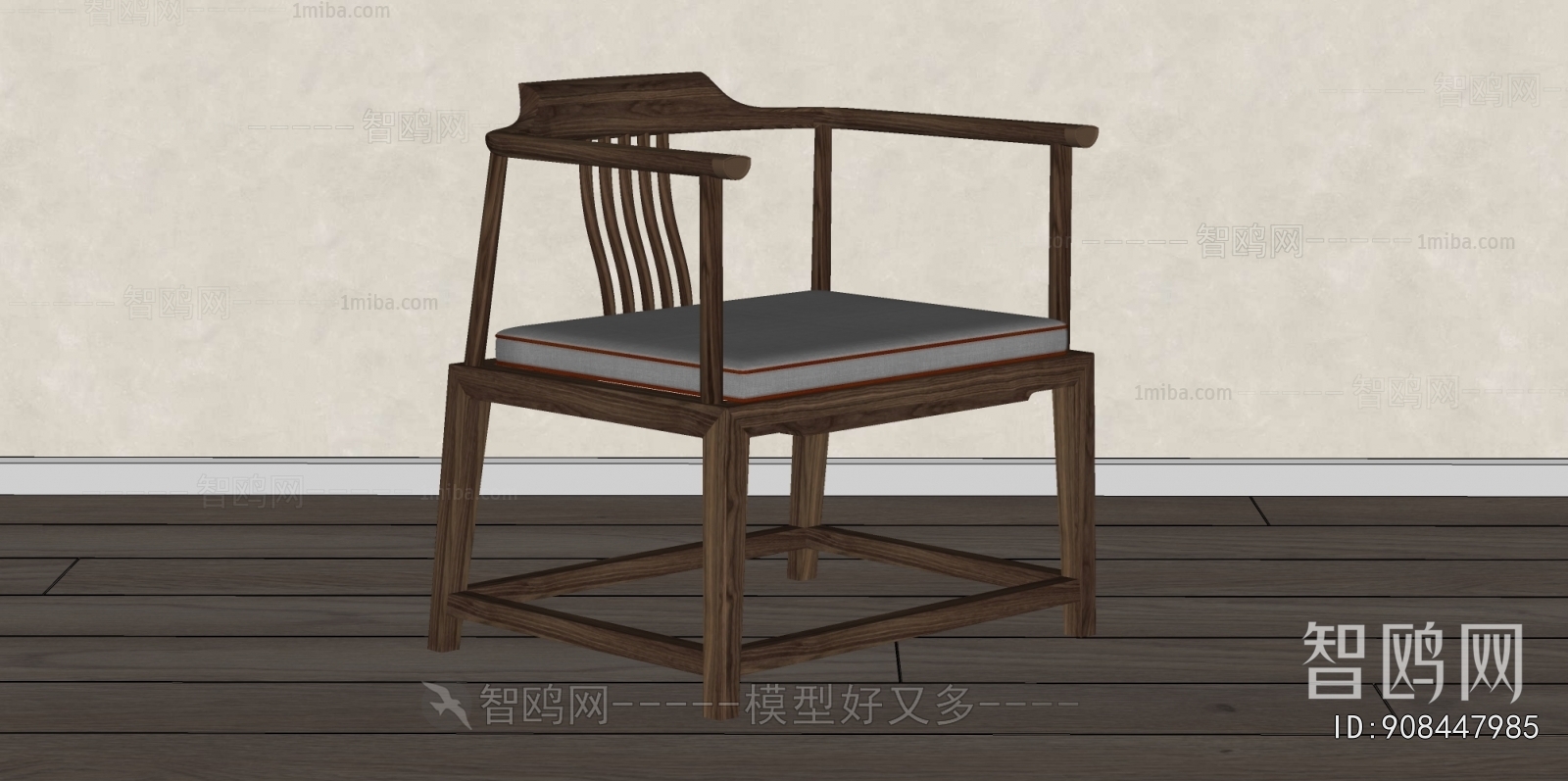 New Chinese Style Lounge Chair