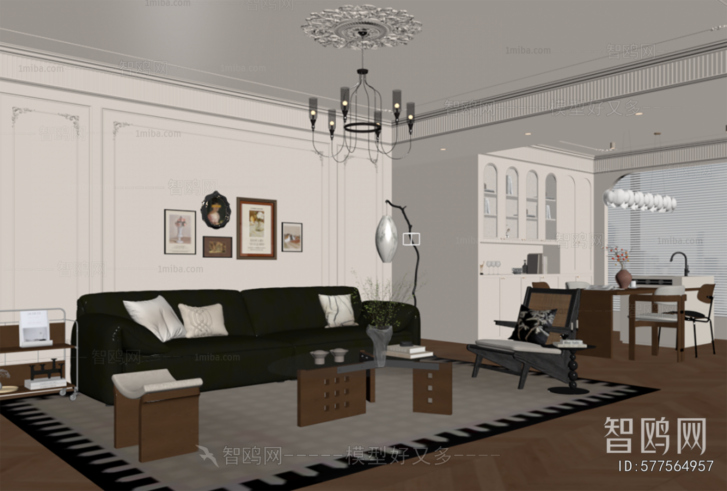 French Style A Living Room