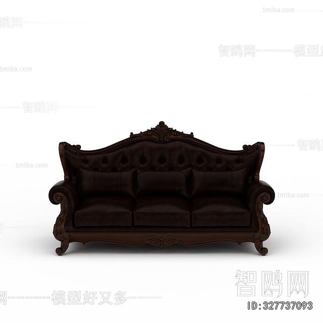 European Style Three-seat Sofa