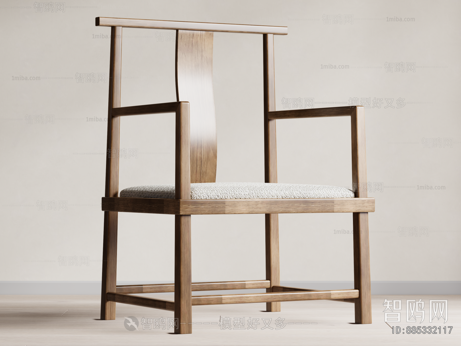 New Chinese Style Lounge Chair