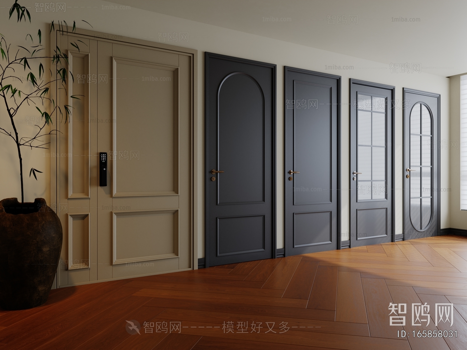 French Style Single Door