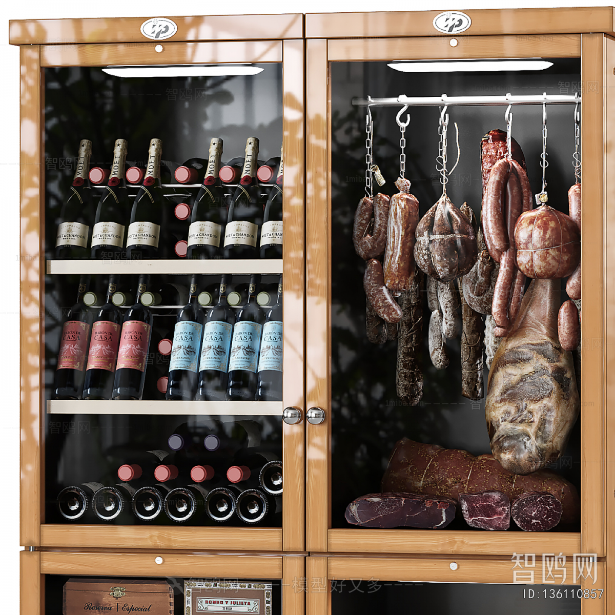 Modern Refrigerator Freezer