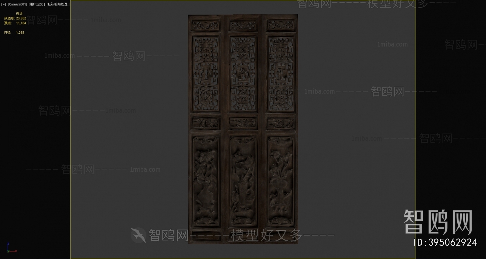 Chinese Style Door Panel