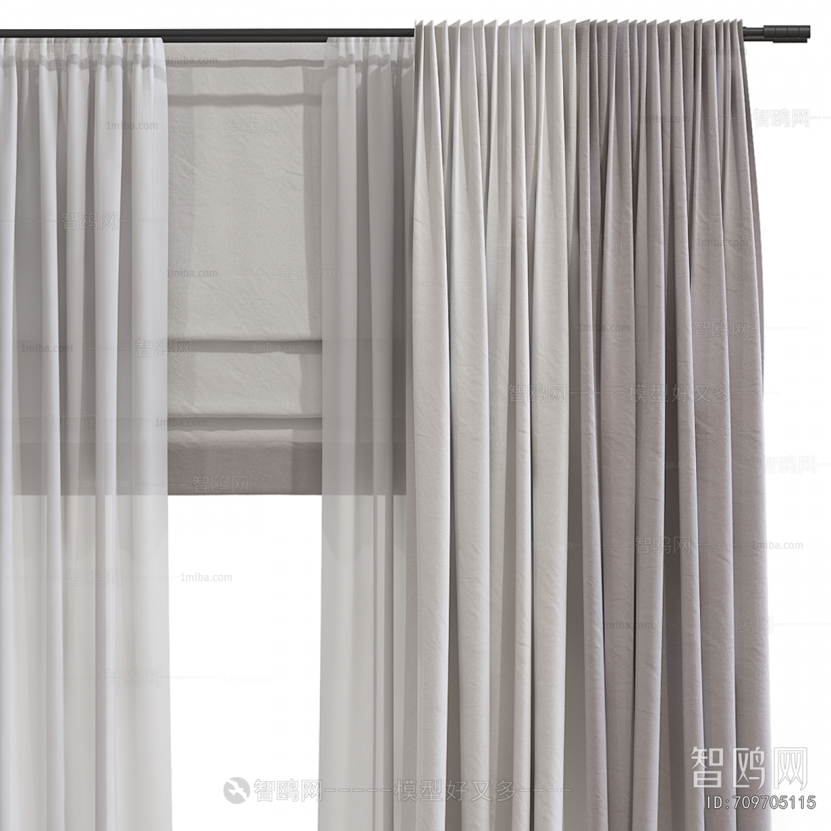 Modern The Curtain