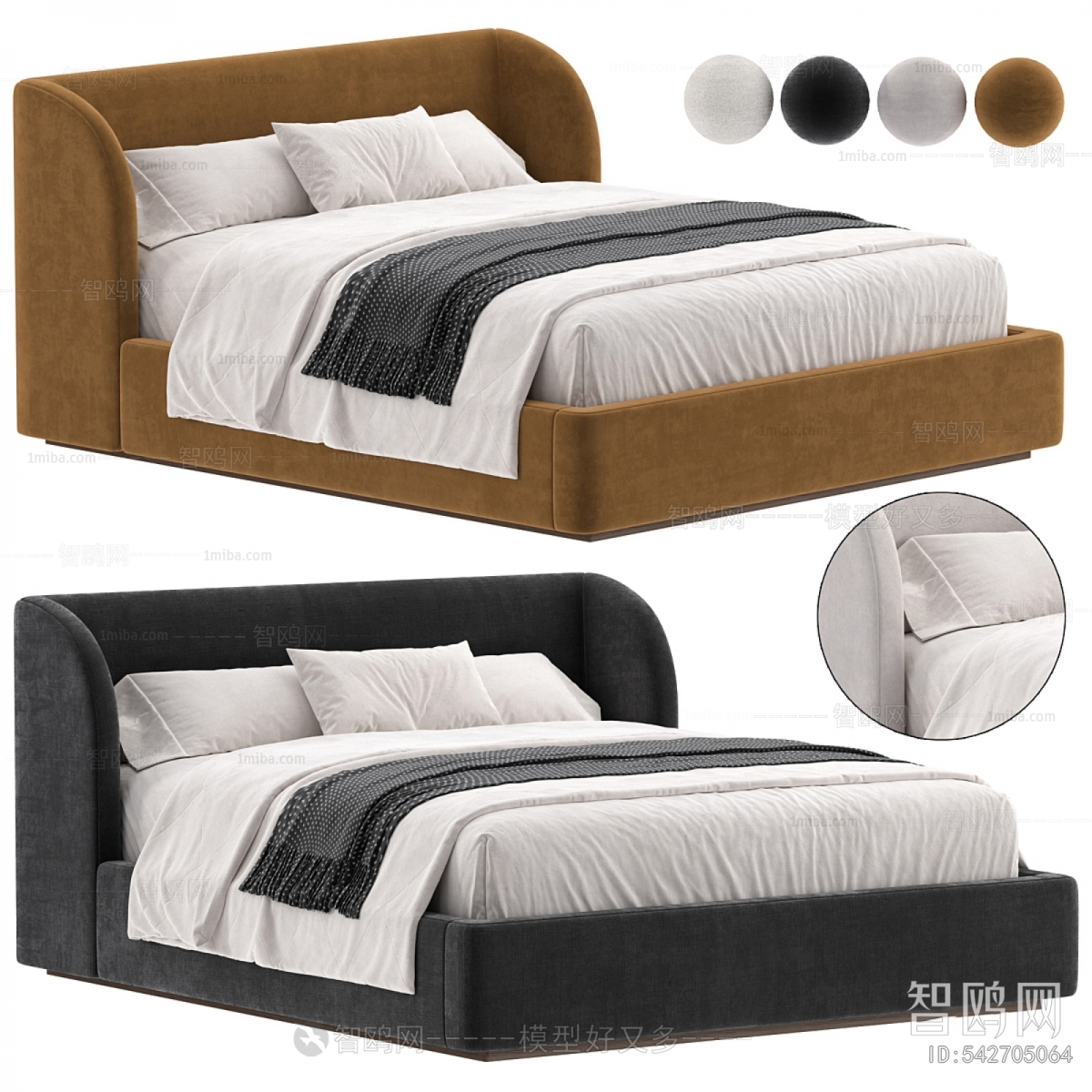 Modern Double Bed