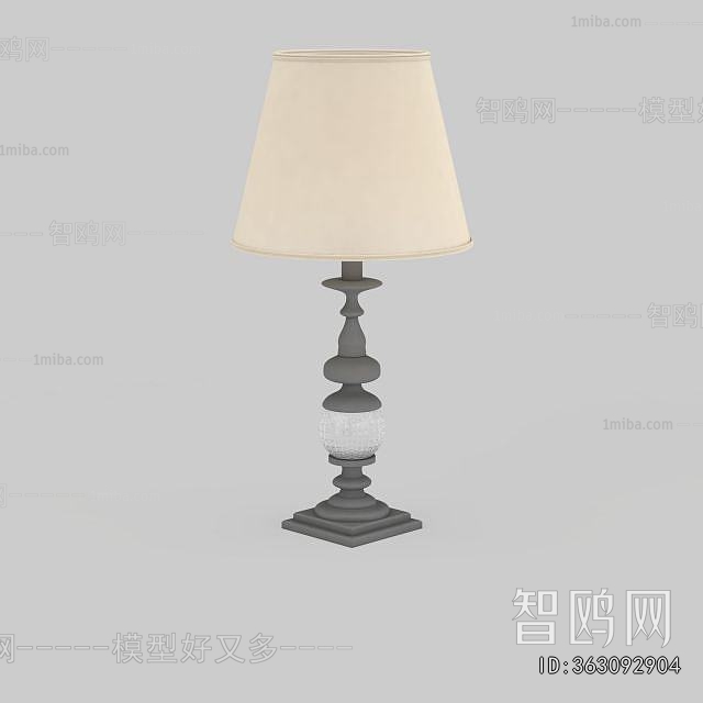 Simple European Style Table Lamp