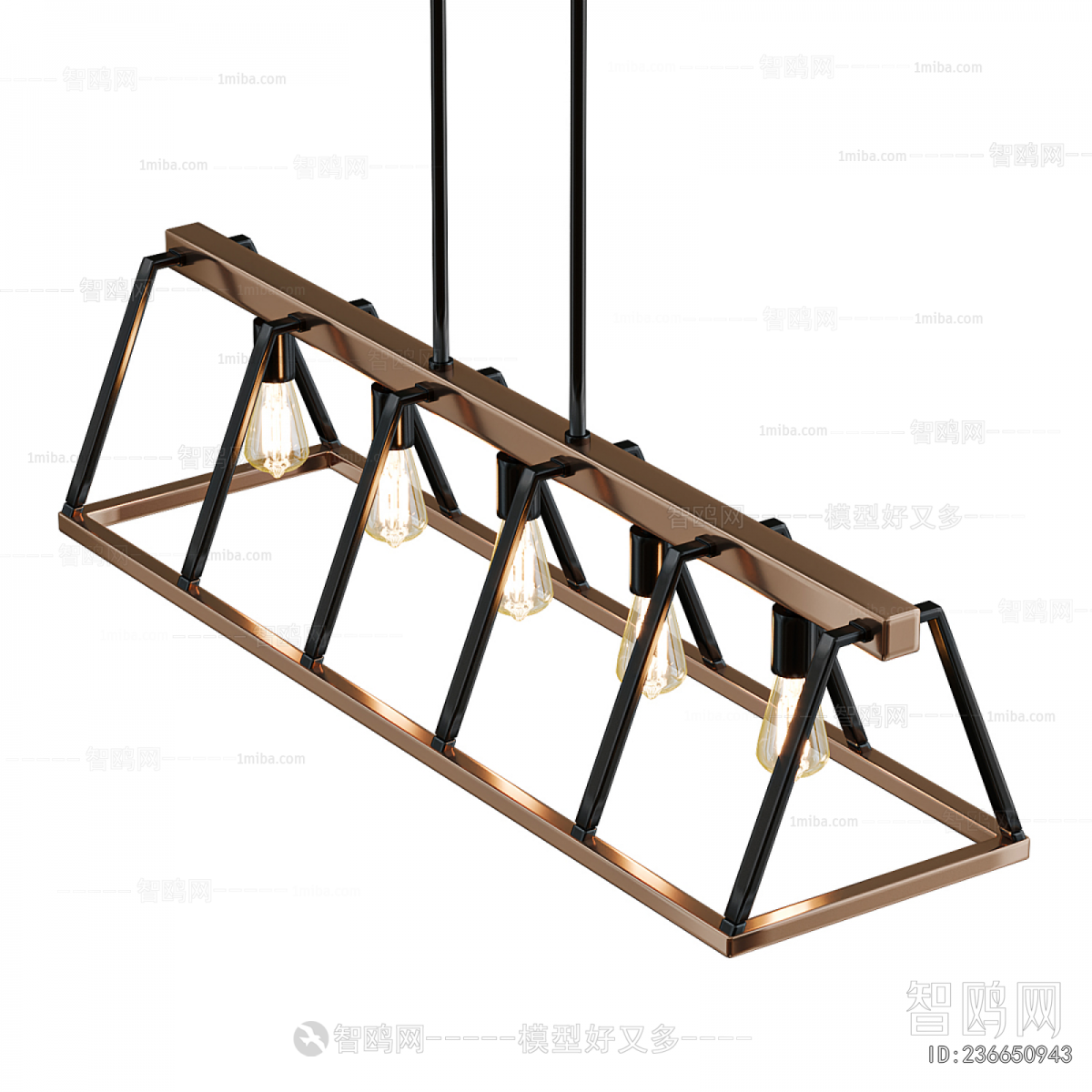 Modern Long Chandelier