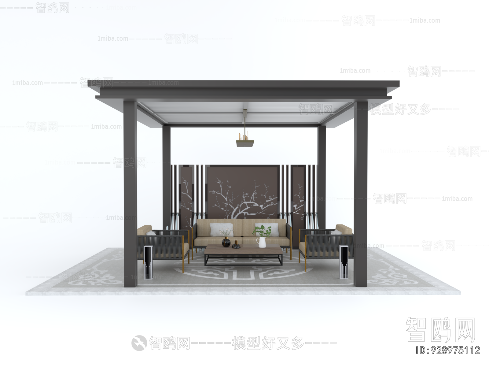 New Chinese Style Gallery Frame