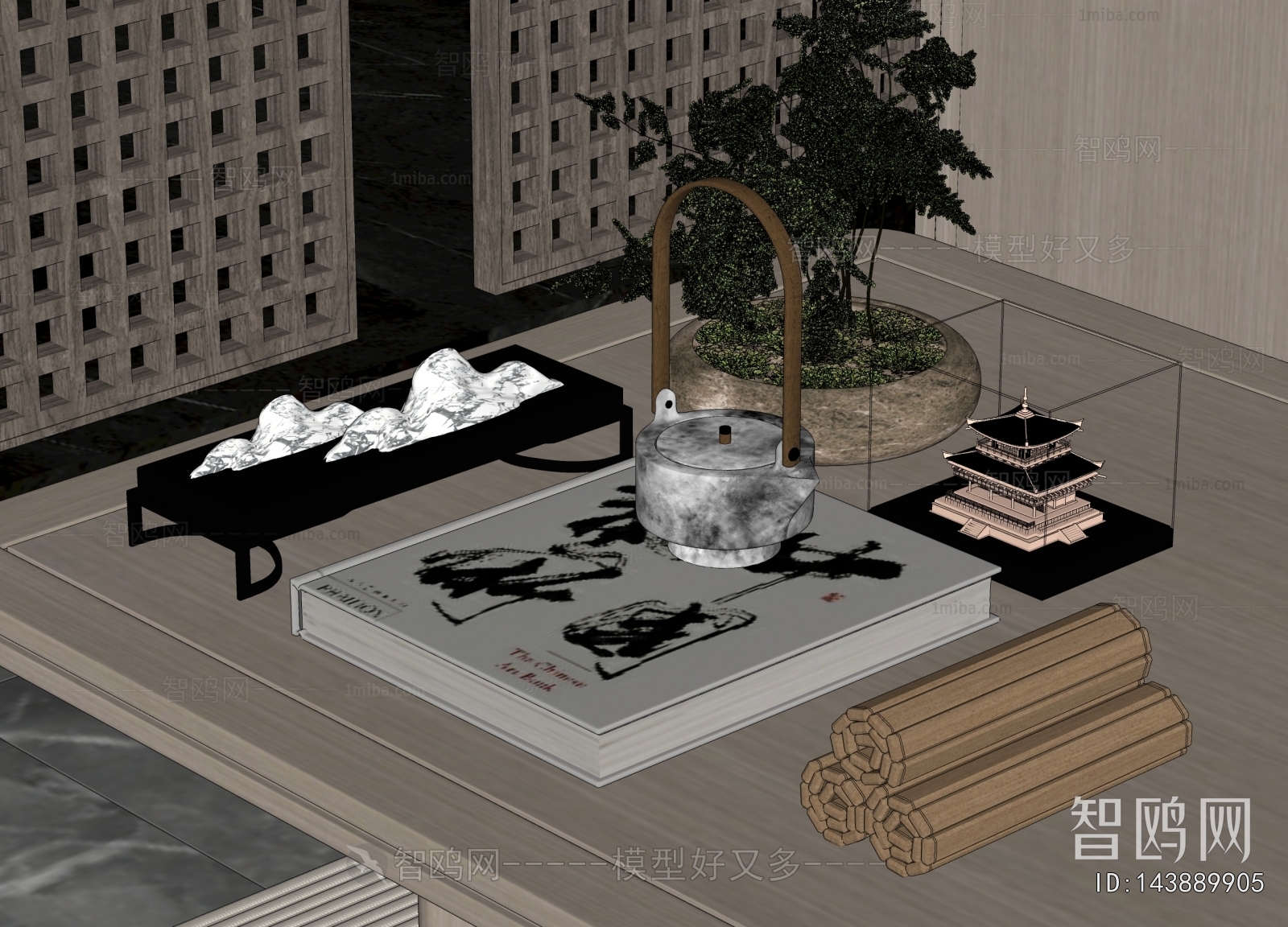 New Chinese Style Decorative Set