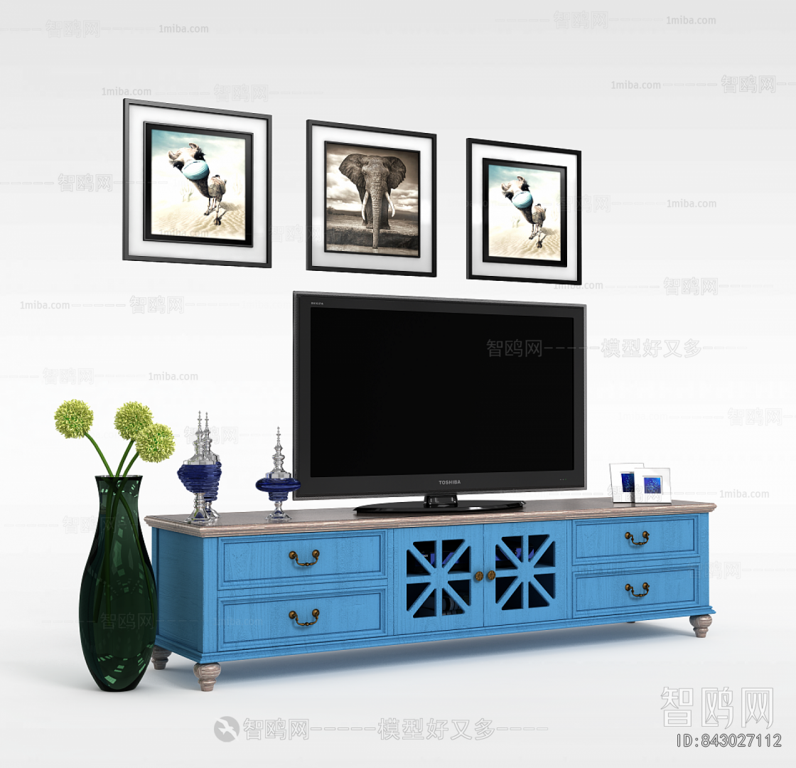 American Style TV Cabinet