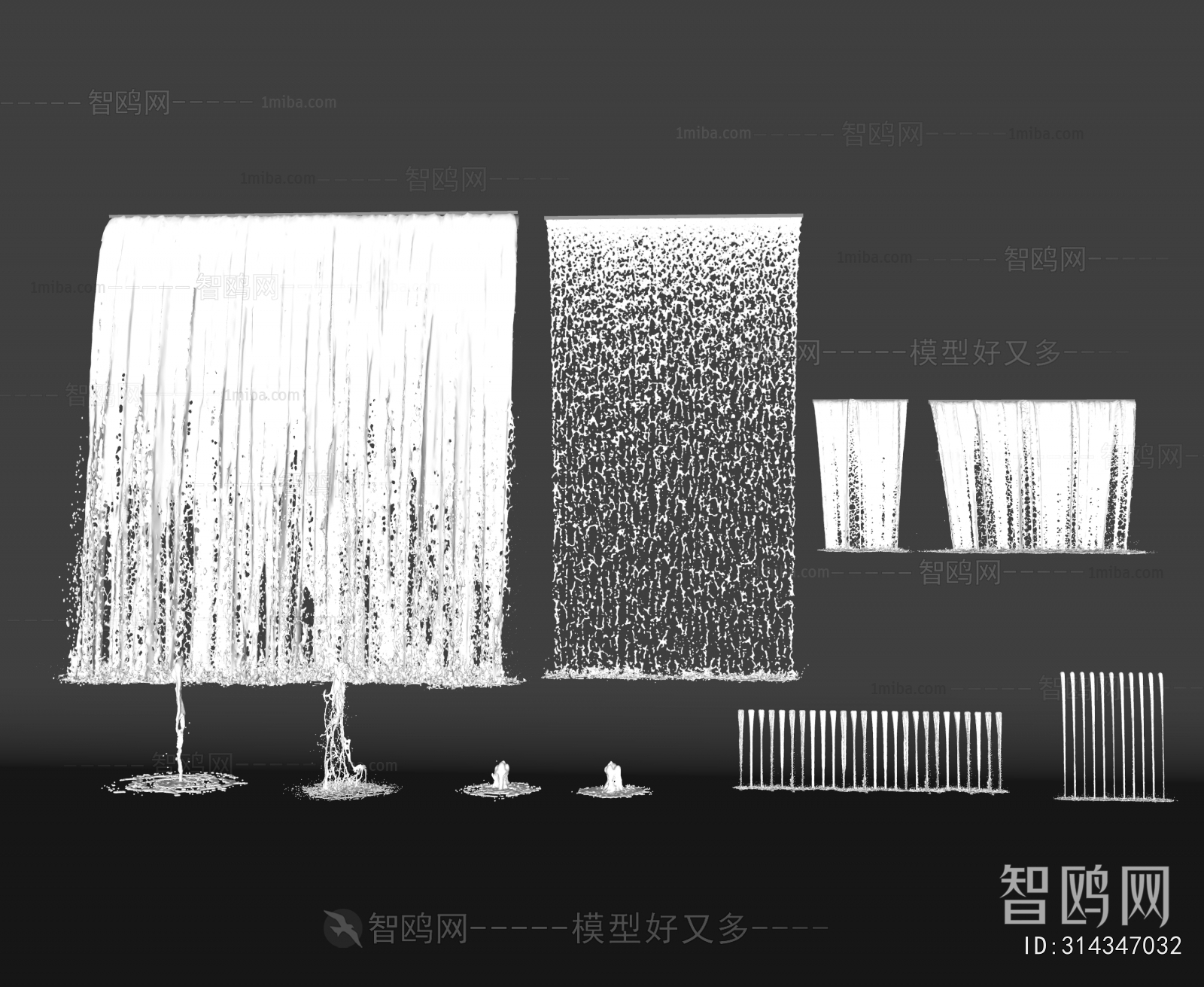 Modern Rockery Waterscape