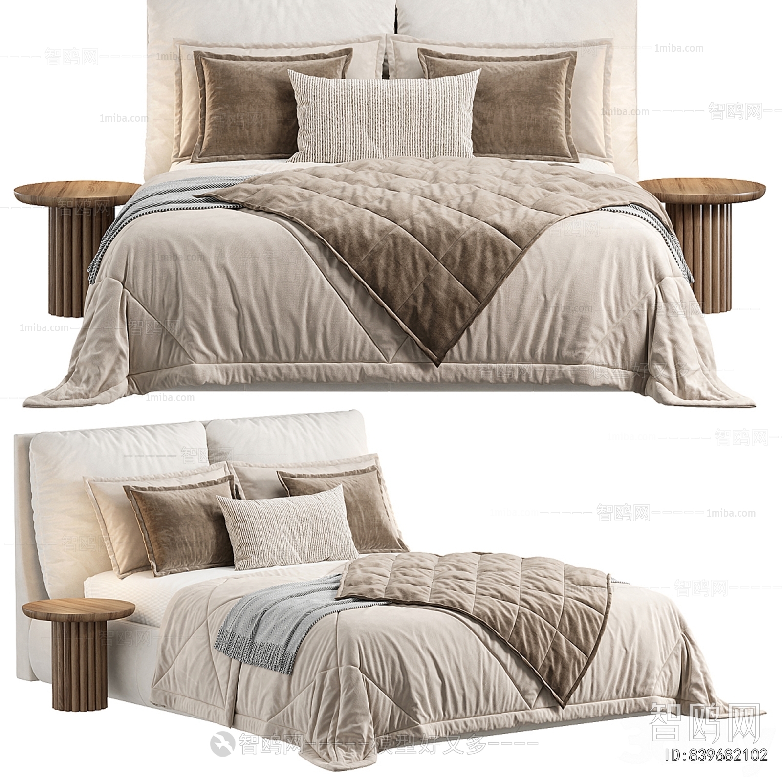 Modern Double Bed