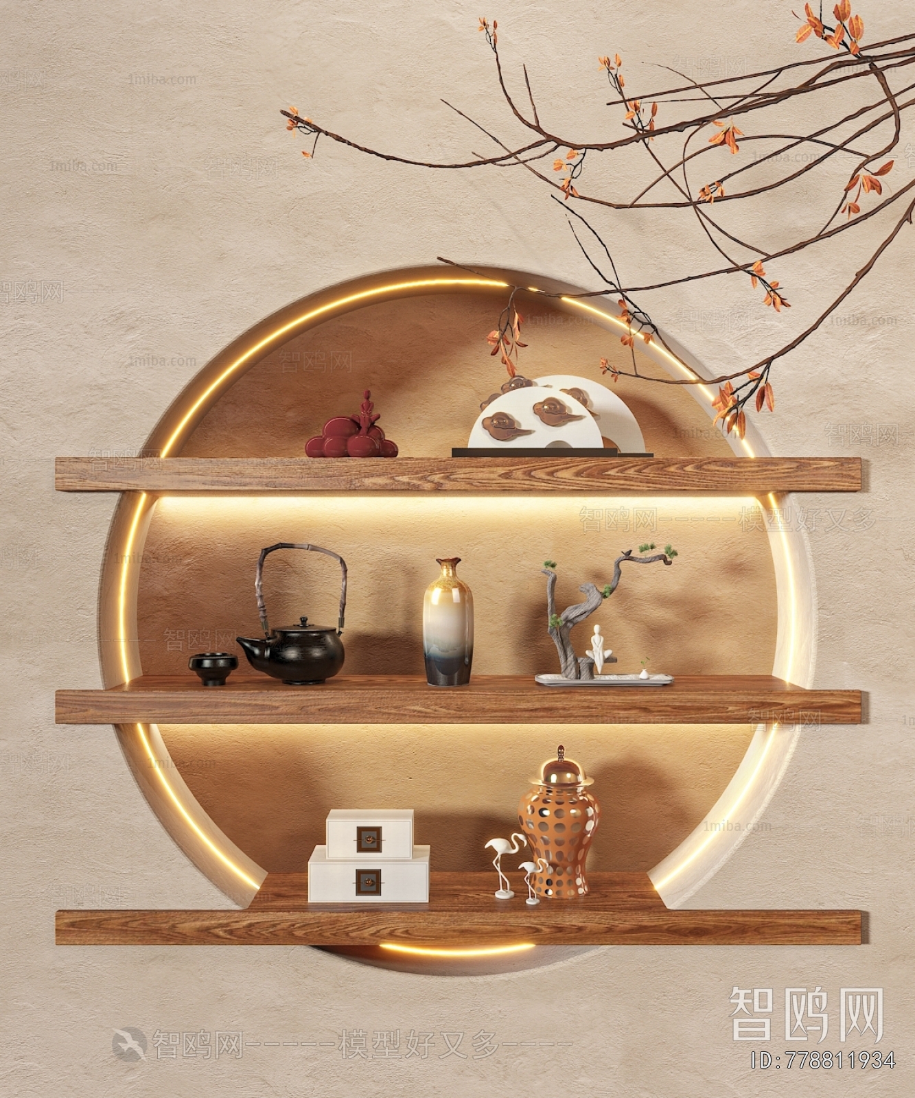 New Chinese Style Decorative Set