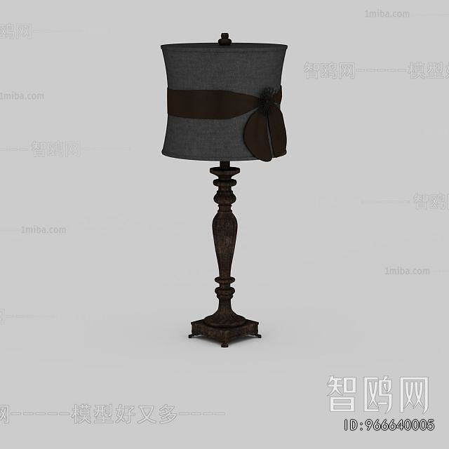 Simple European Style Table Lamp