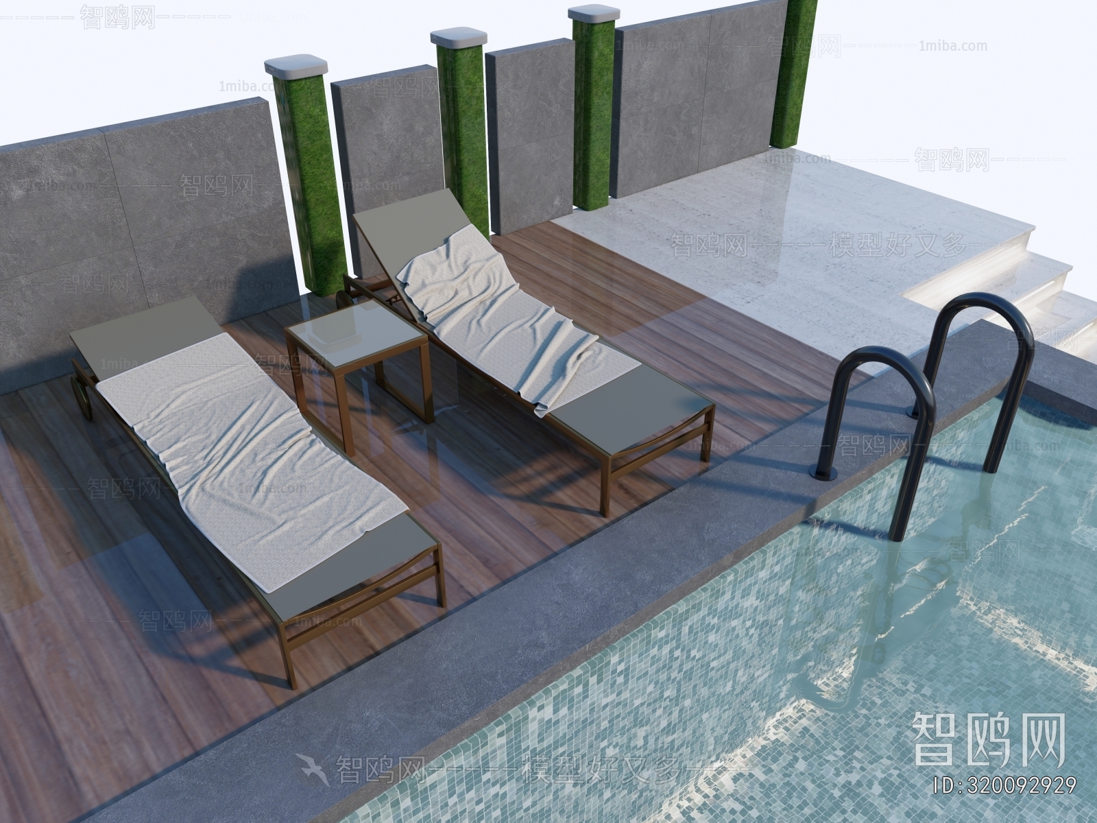 Modern Courtyard/landscape