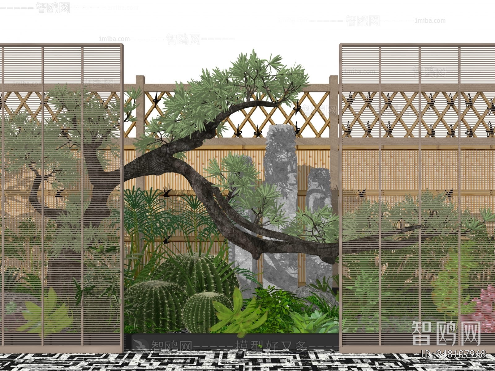 Modern Rockery Waterscape