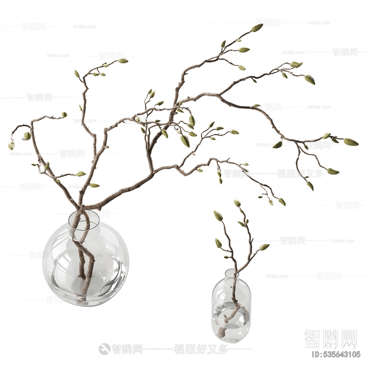 Modern Dried Branch