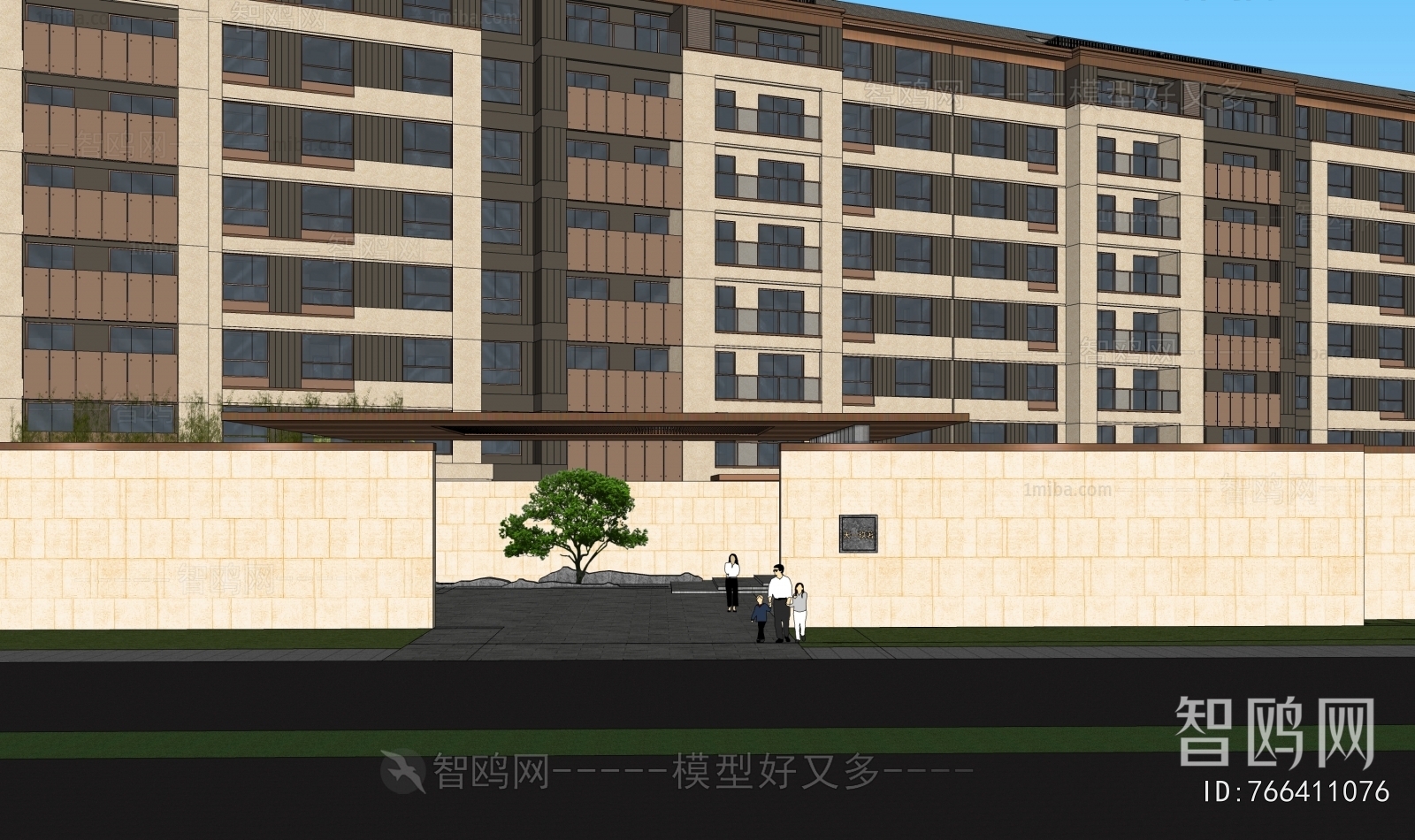 Modern Residential Building