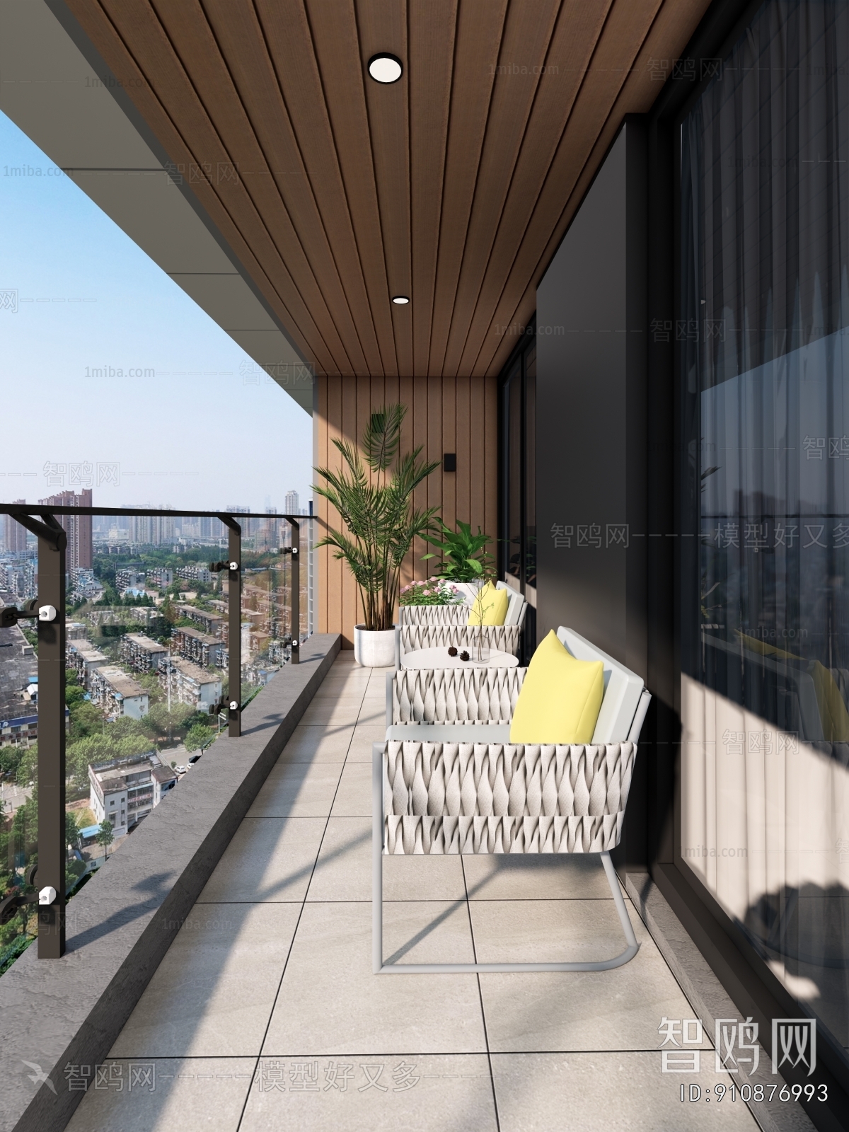 Modern Leisure Balcony