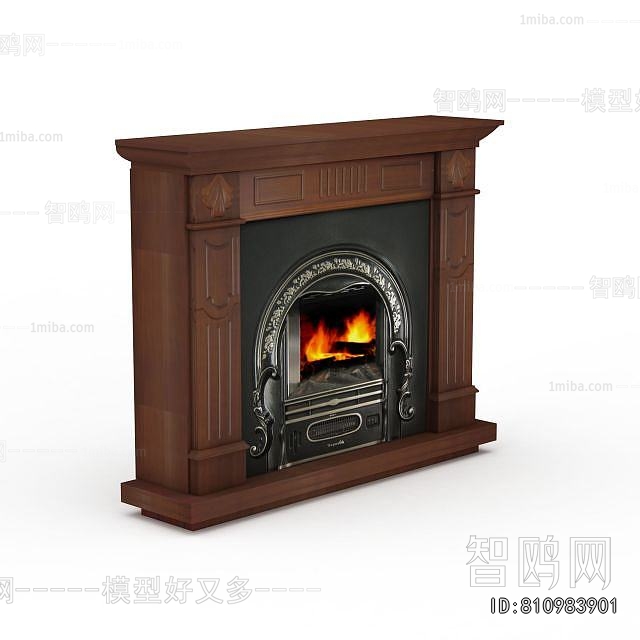 European Style Fireplace