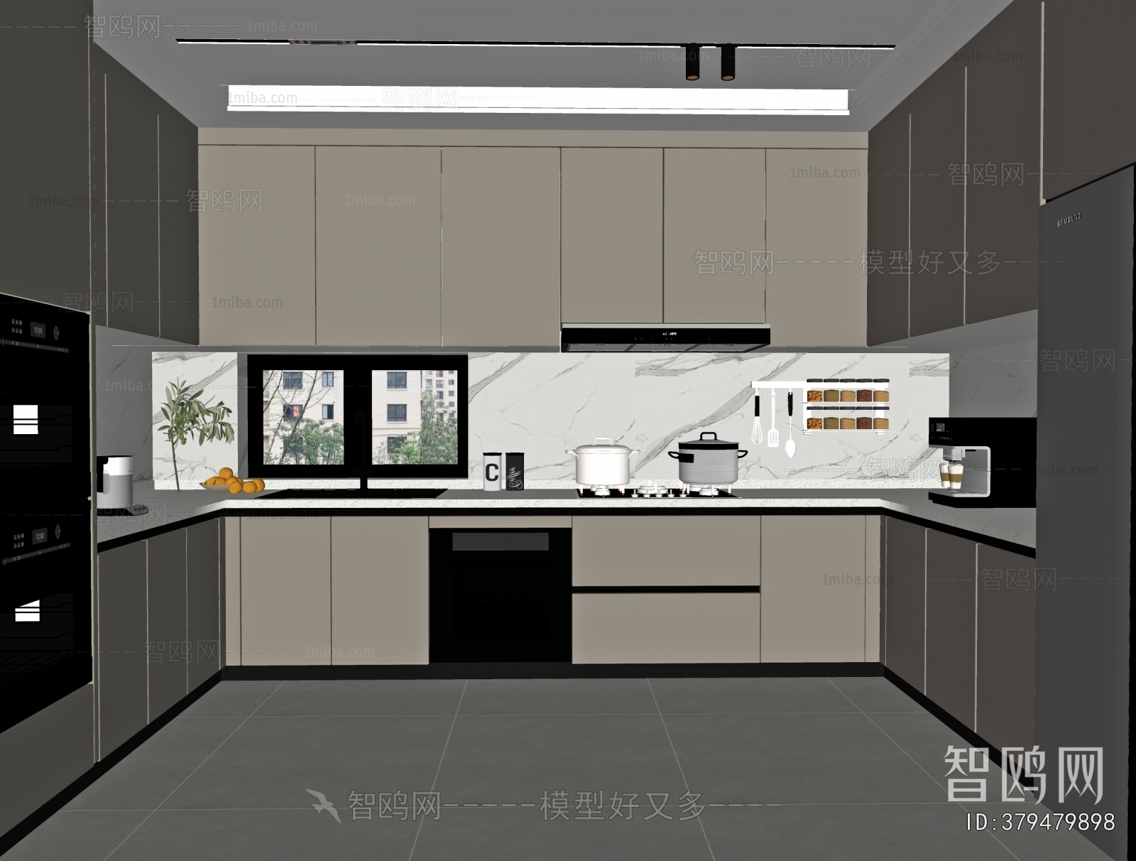 Modern The Kitchen