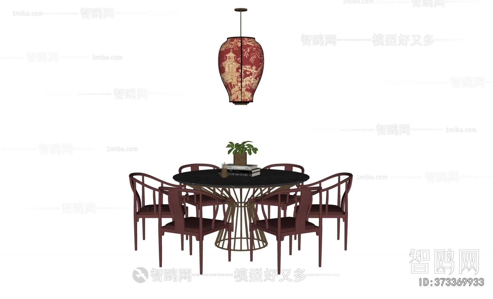 New Chinese Style Dining Table And Chairs