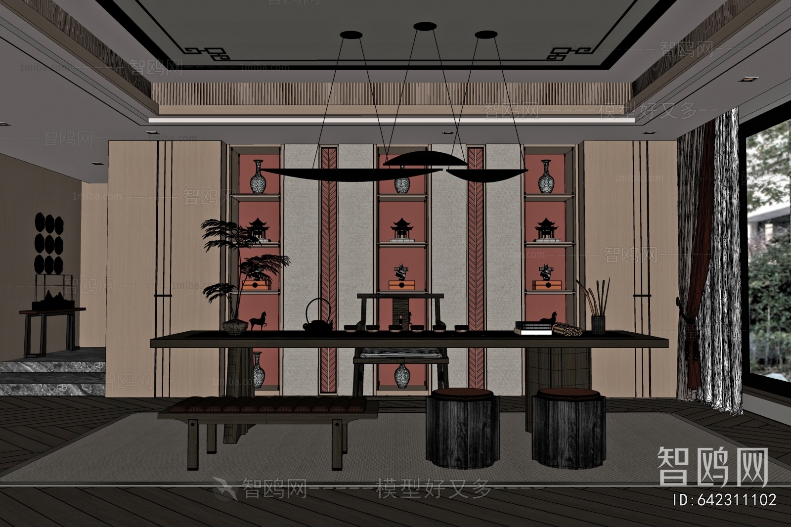 New Chinese Style Tea House