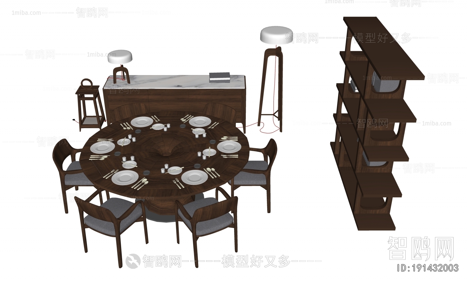New Chinese Style Dining Table And Chairs