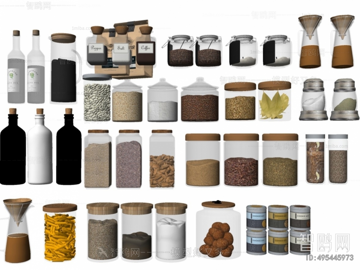 Modern Seasoning Jar