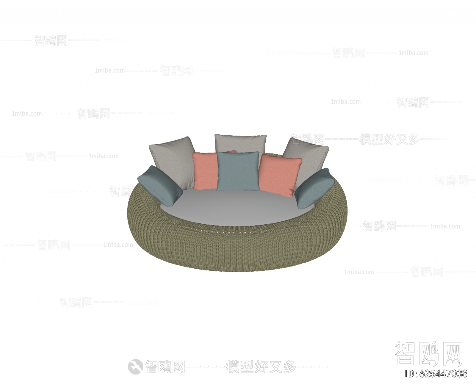 Modern Round Bed