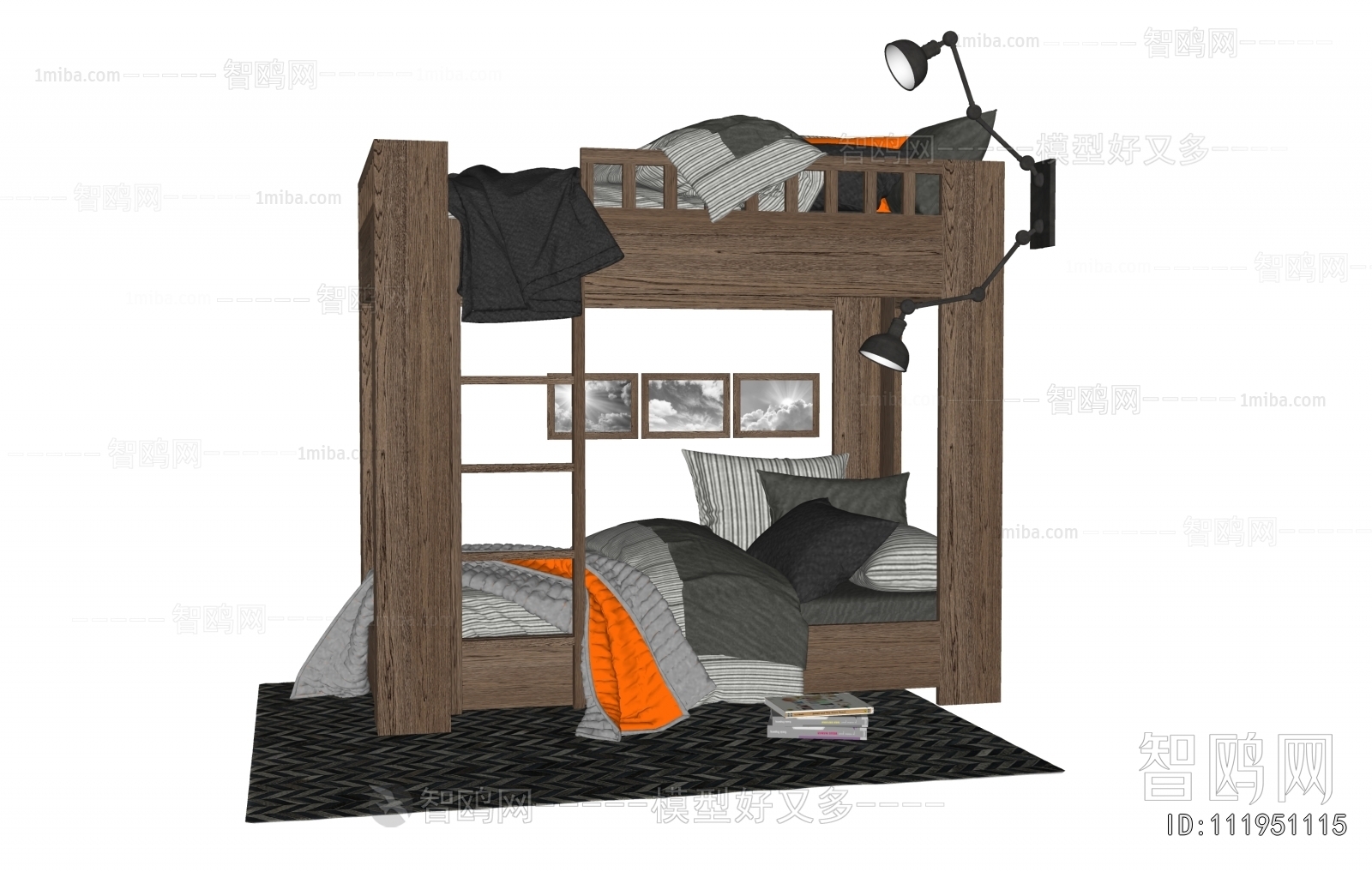 Modern Bunk Bed