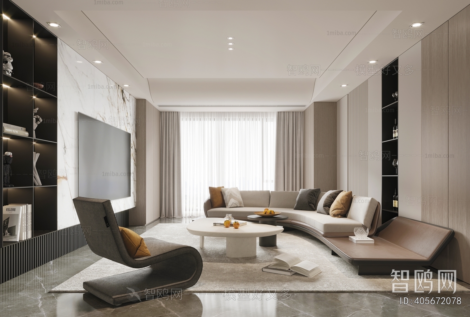 Modern A Living Room