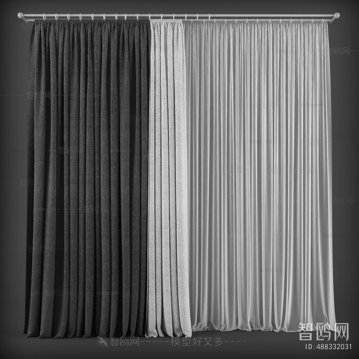 Modern The Curtain
