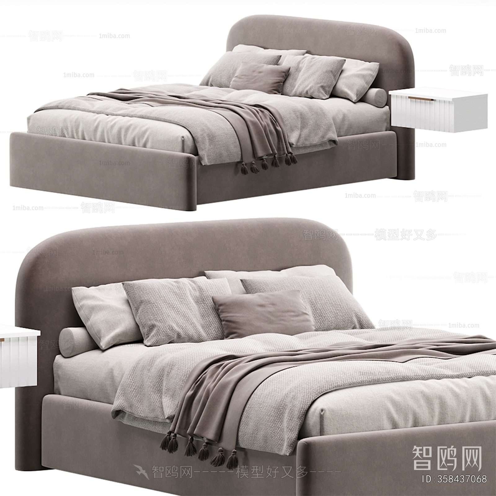Modern Double Bed
