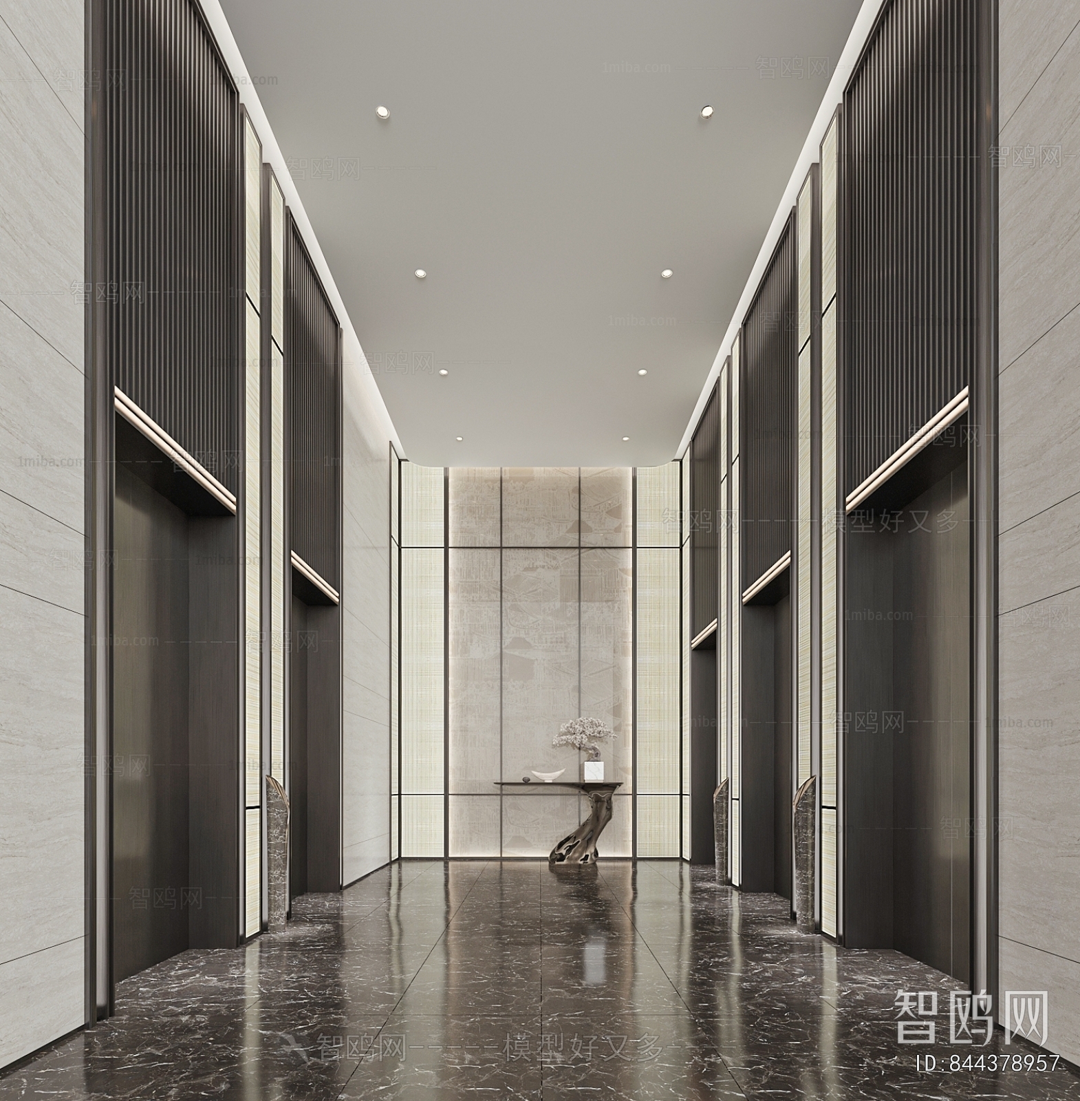 Modern Elevator Hall