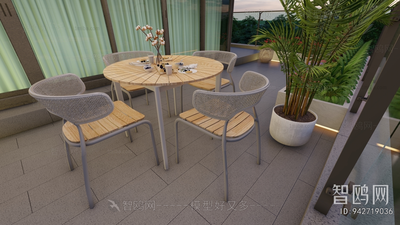 Modern Leisure Balcony