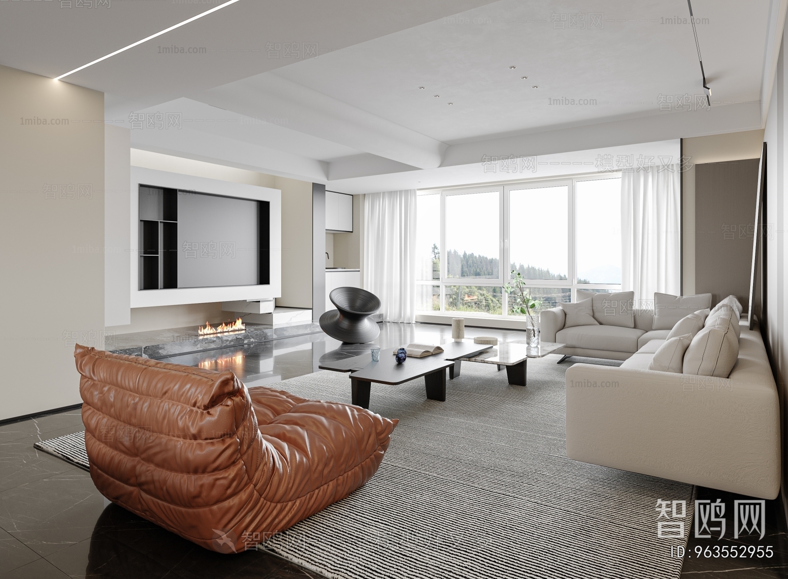 Modern A Living Room