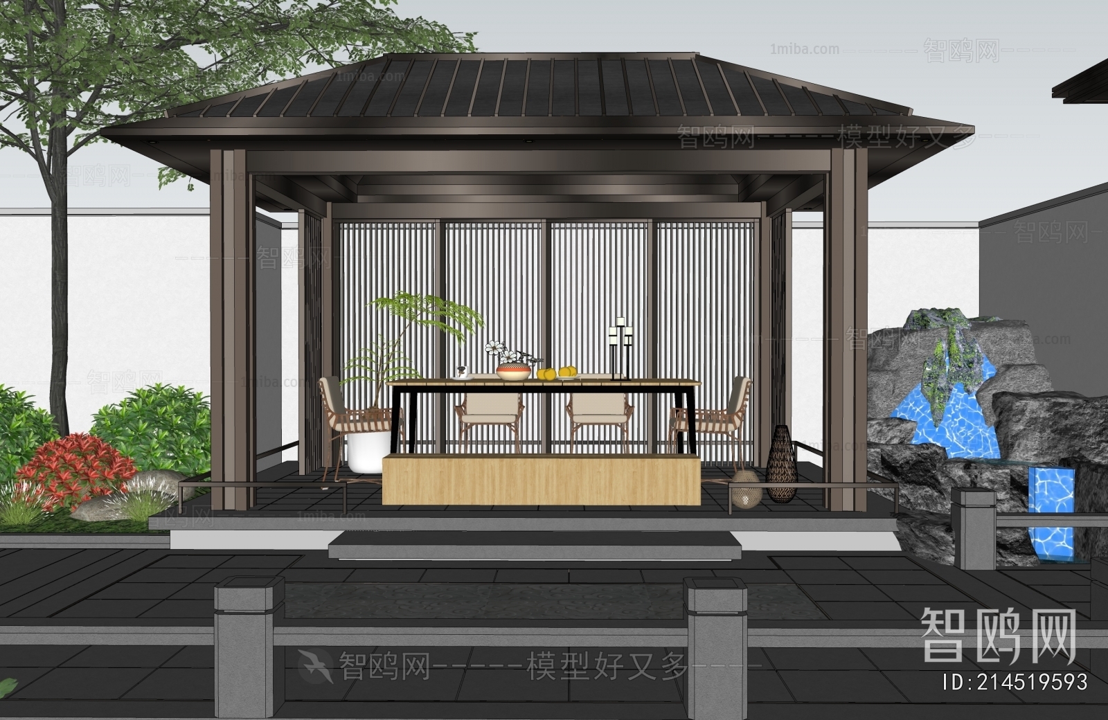 New Chinese Style Pavilion
